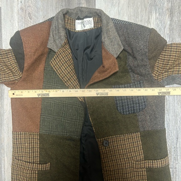 Vintage International Scene Patchwork Blazer Size Unknown See Measurements - Picture 2 of 6